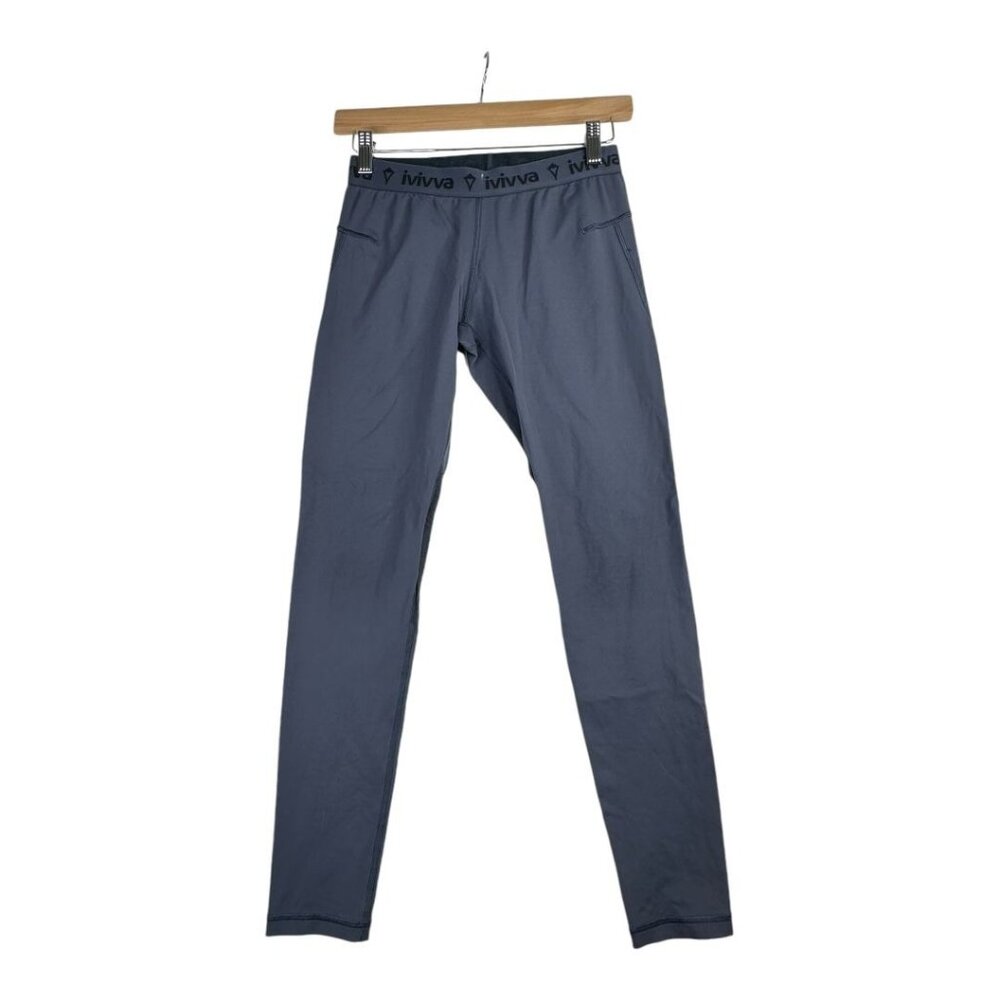 Ivivva Girls Athletic Leggings size‎ 14 Gray